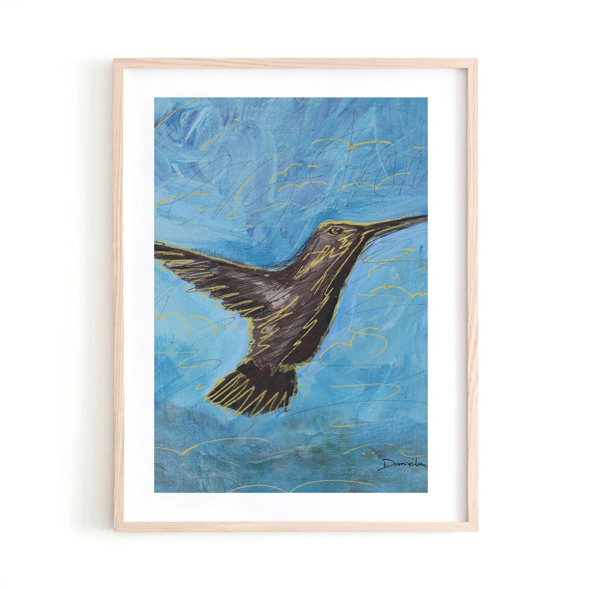 Hummingbird Art Print