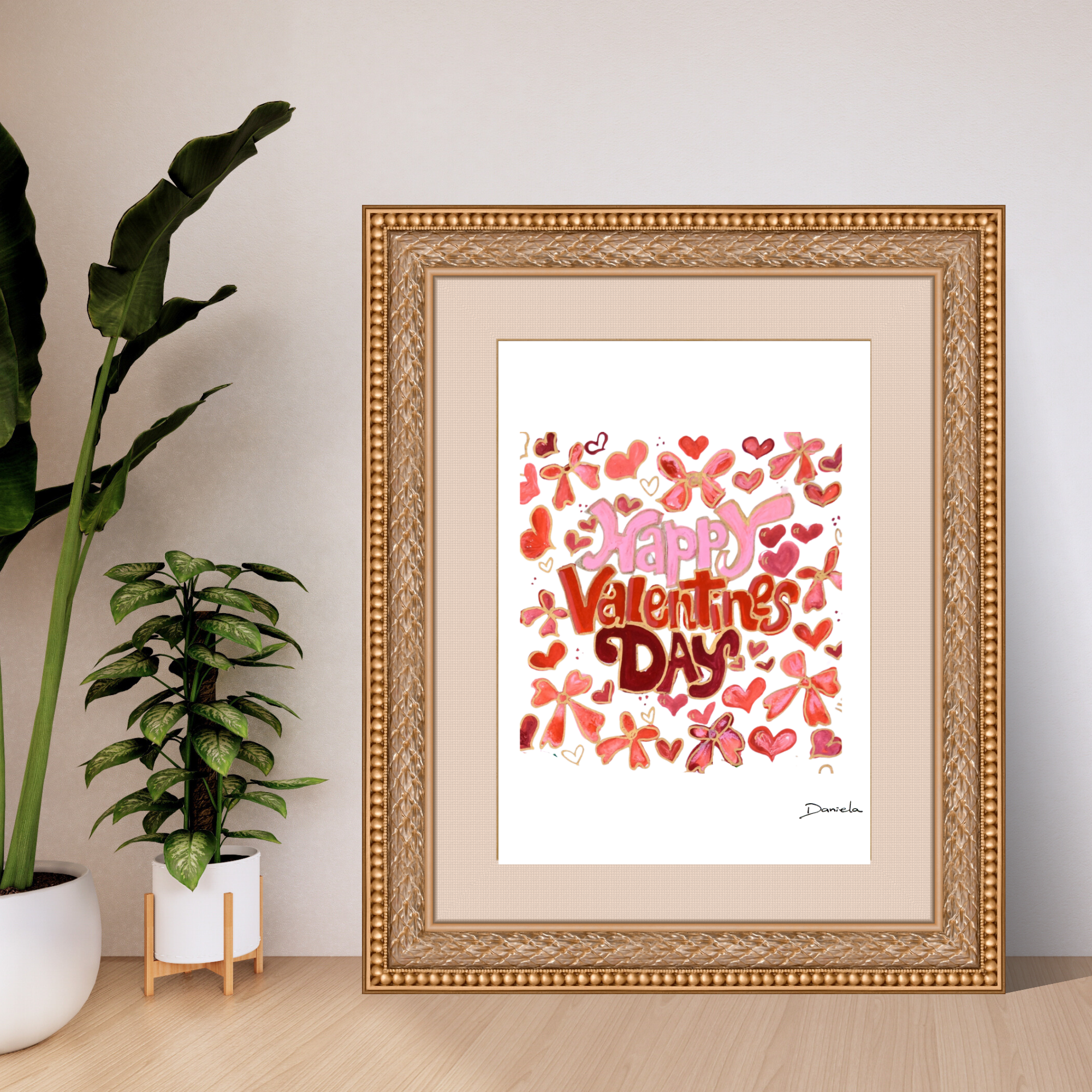 Happy Valentine’s Day Art Print