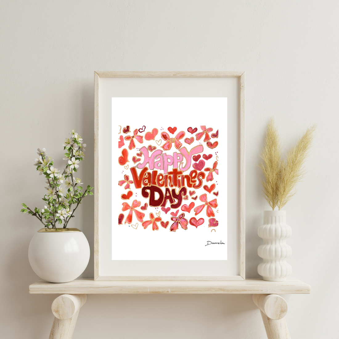 Happy Valentine’s Day Art Print