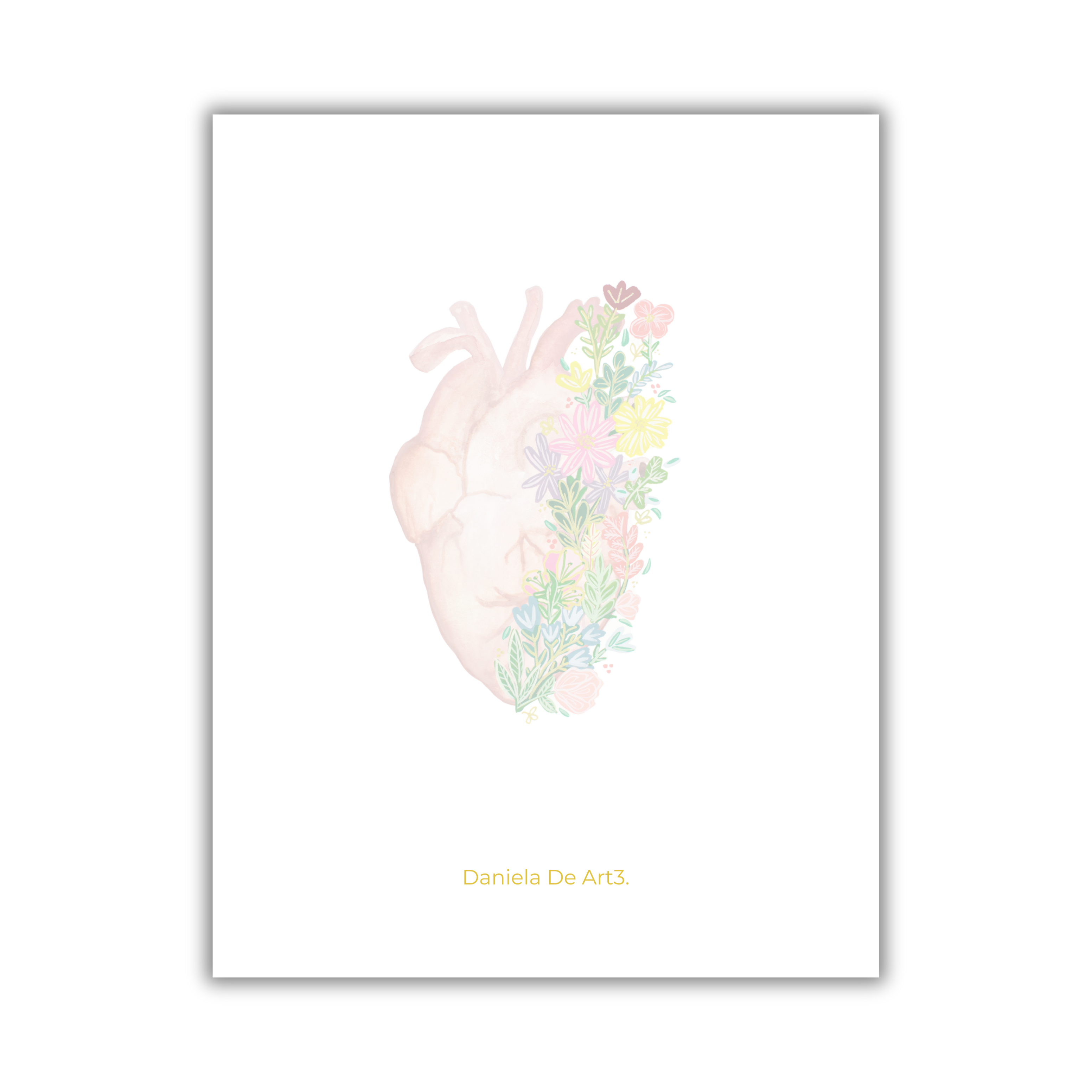 Heart Notepad