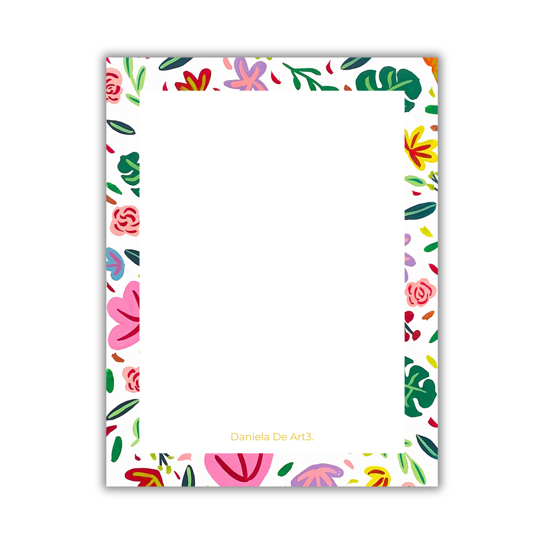 Floral Collage II Notepad