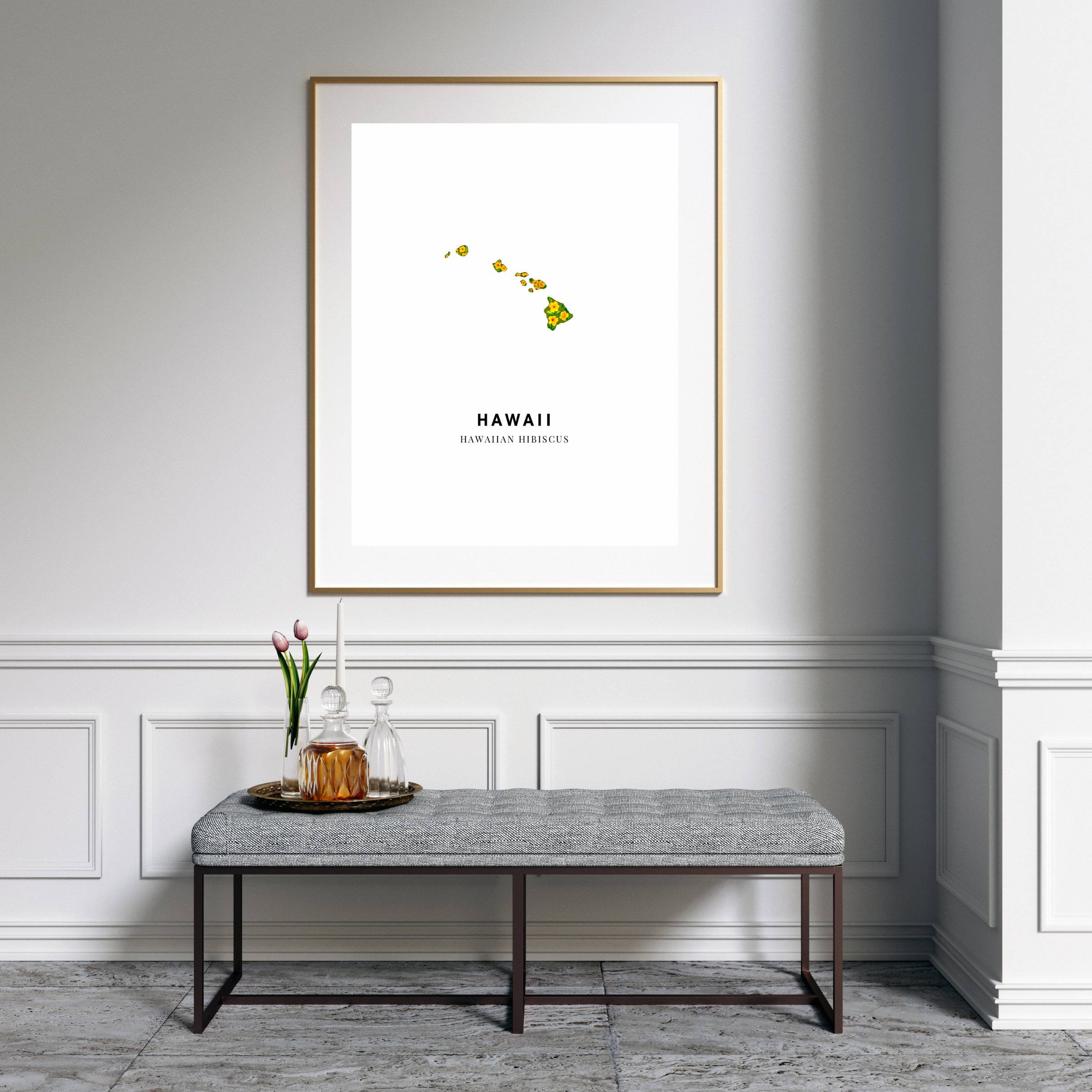 Hawaii State Flower art print