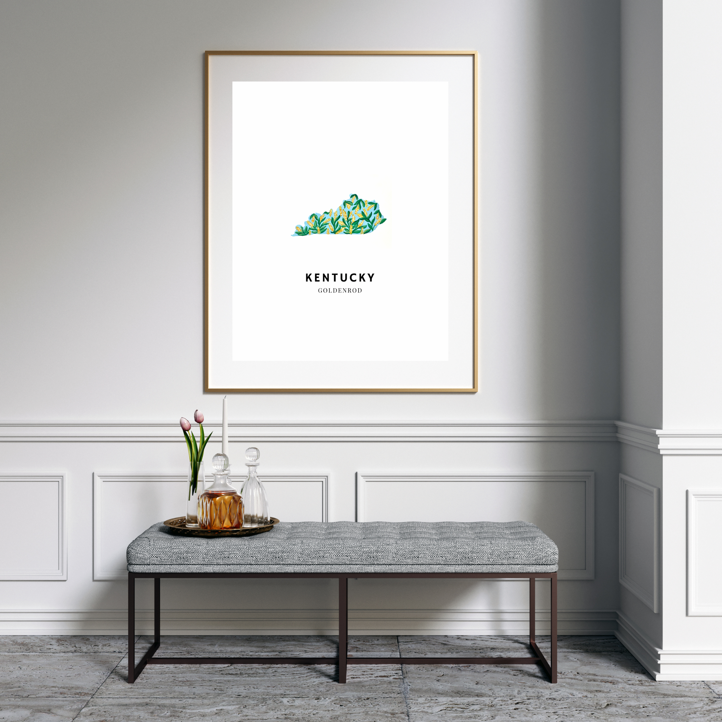Kentucky State Flower art print
