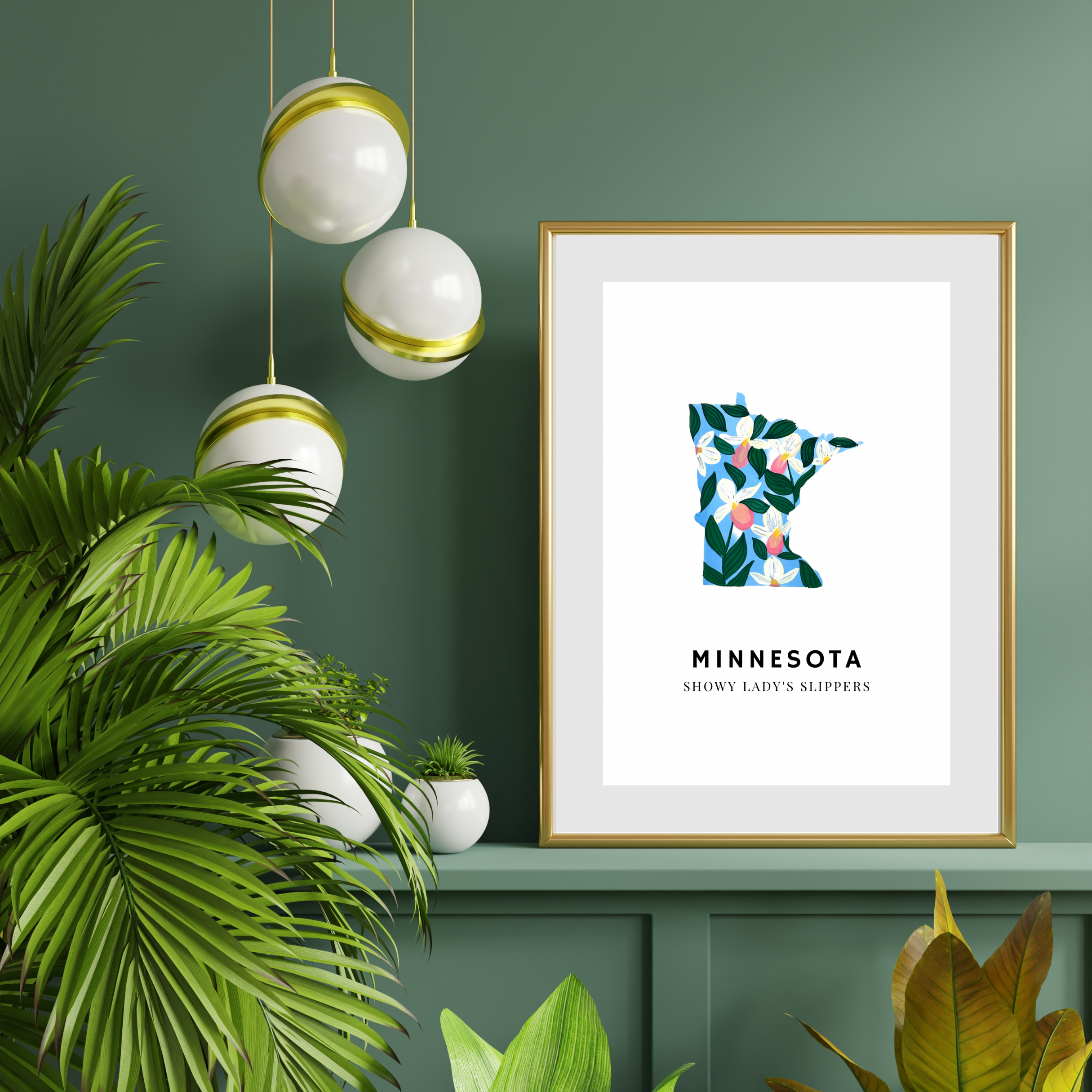 Minnesota State Flower art print