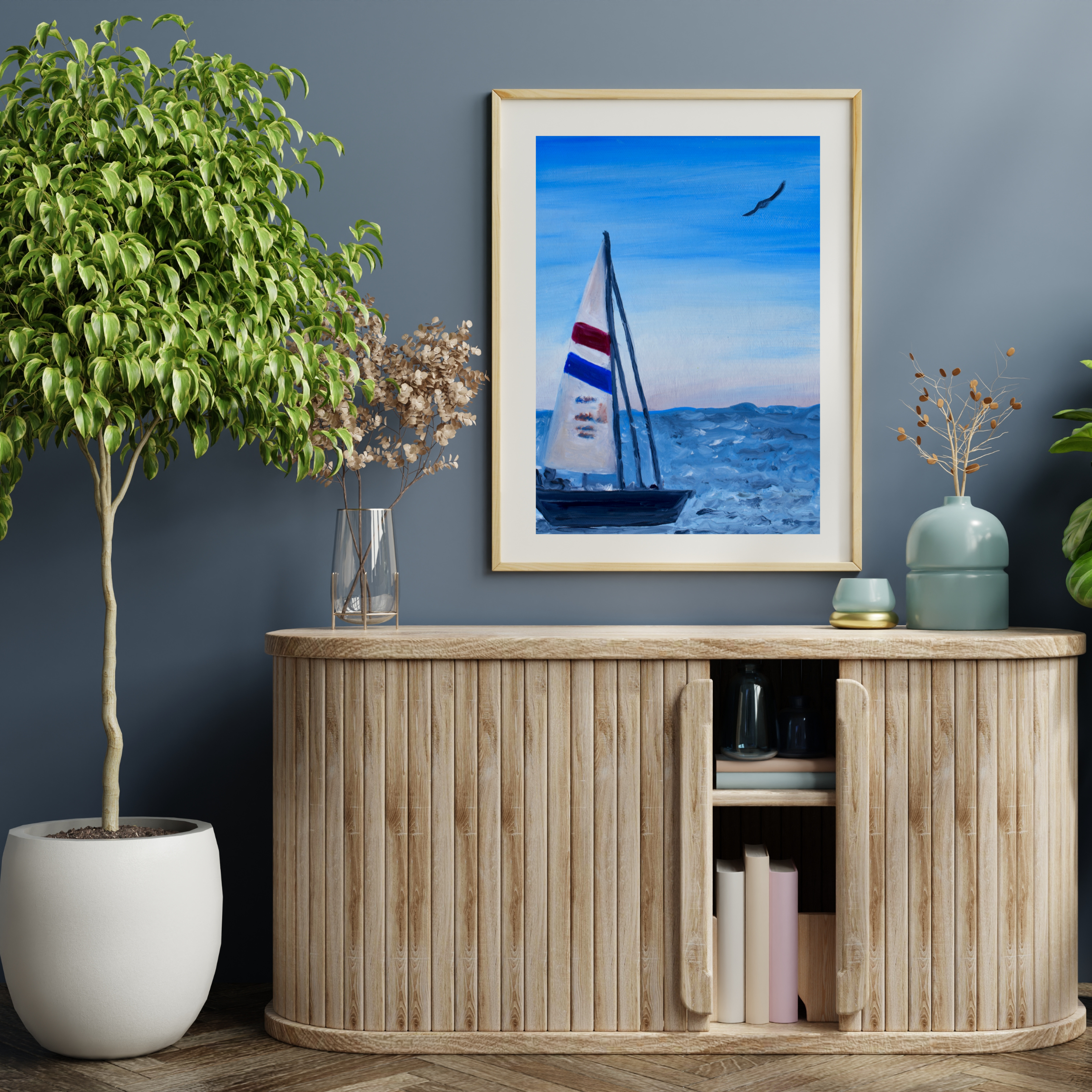 Sailboat art print
