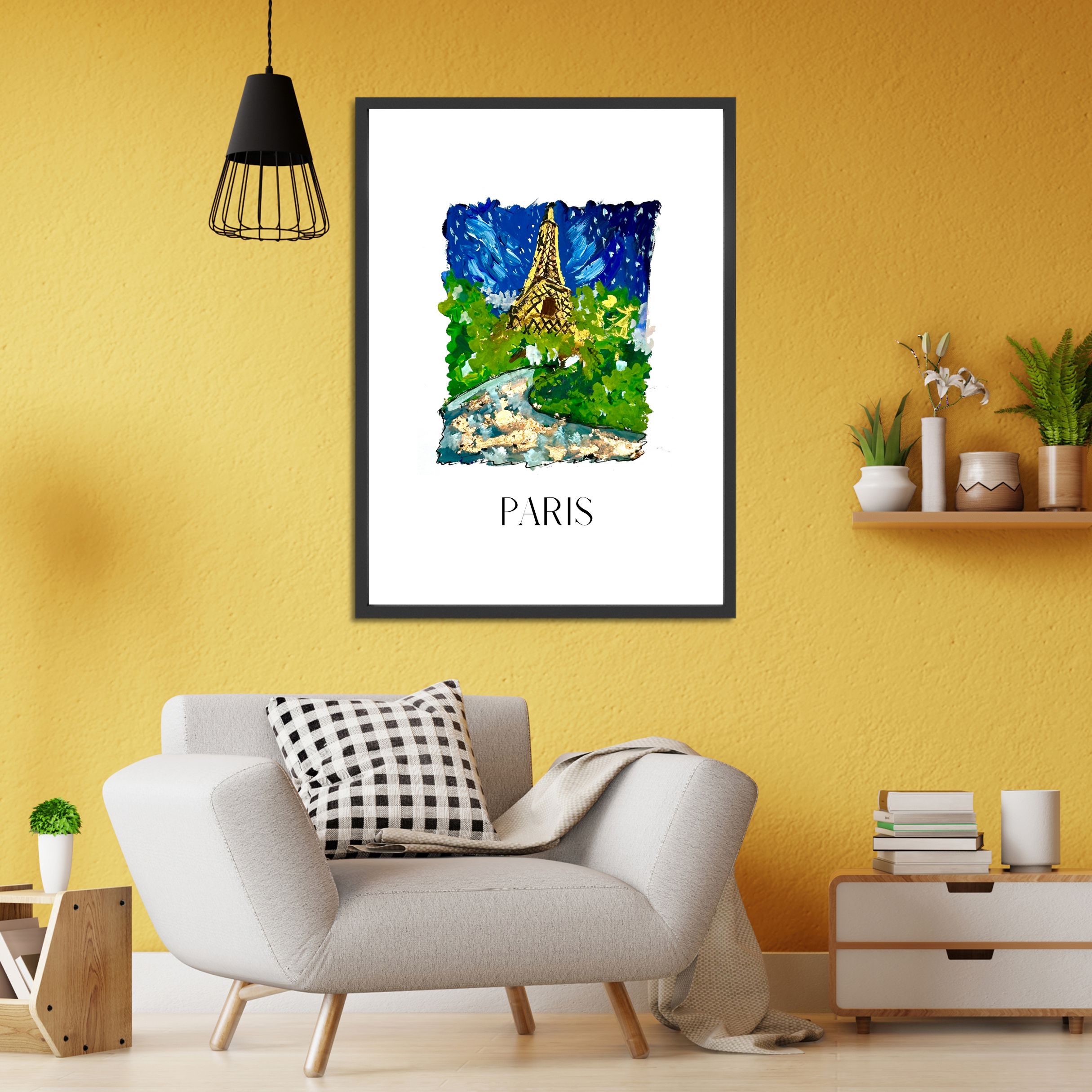 Paris Night 2 art print