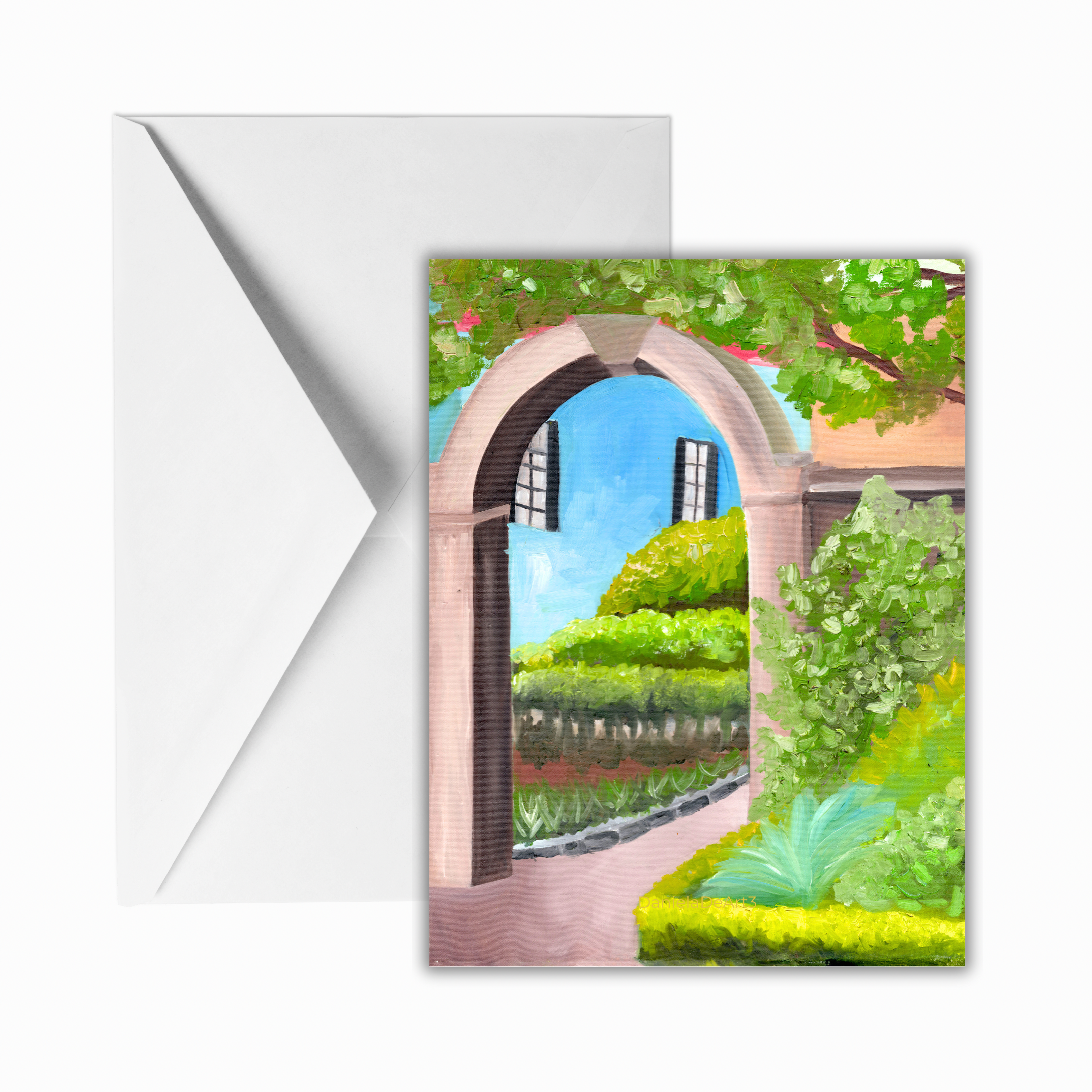 Charleston places greeting cards (17-designs)