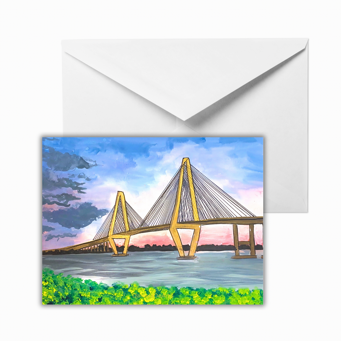 Charleston places greeting cards (17-designs)