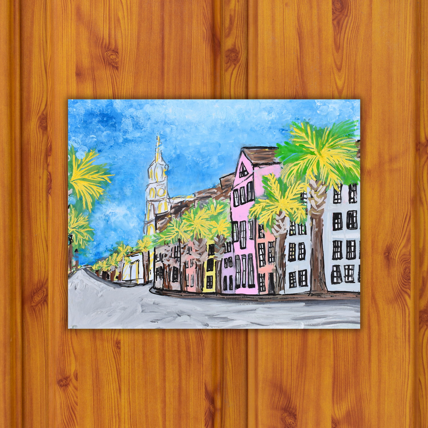 Charleston Broad Street Sticker waterproof quality vinyl matte