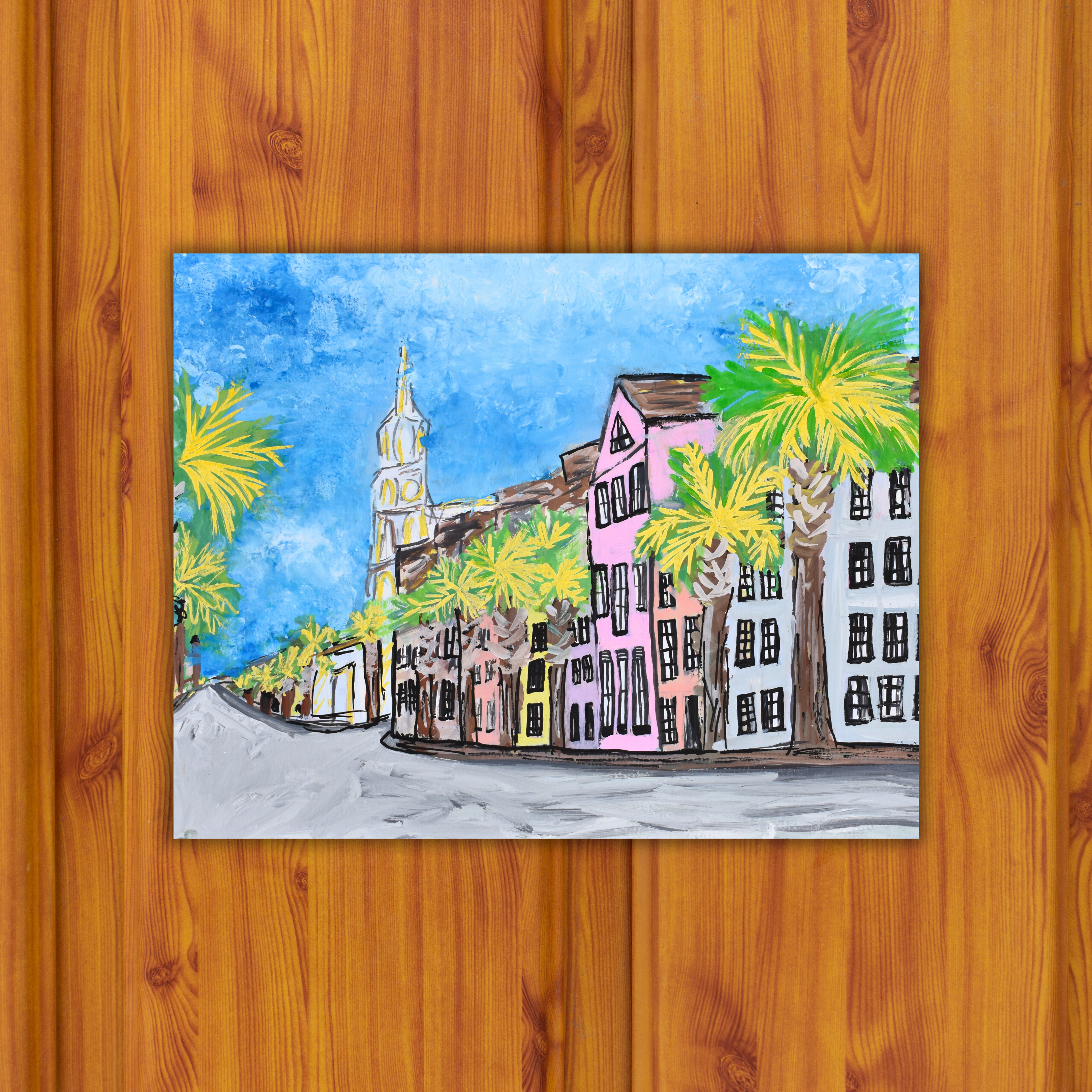 Charleston Broad Street Sticker waterproof quality vinyl matte