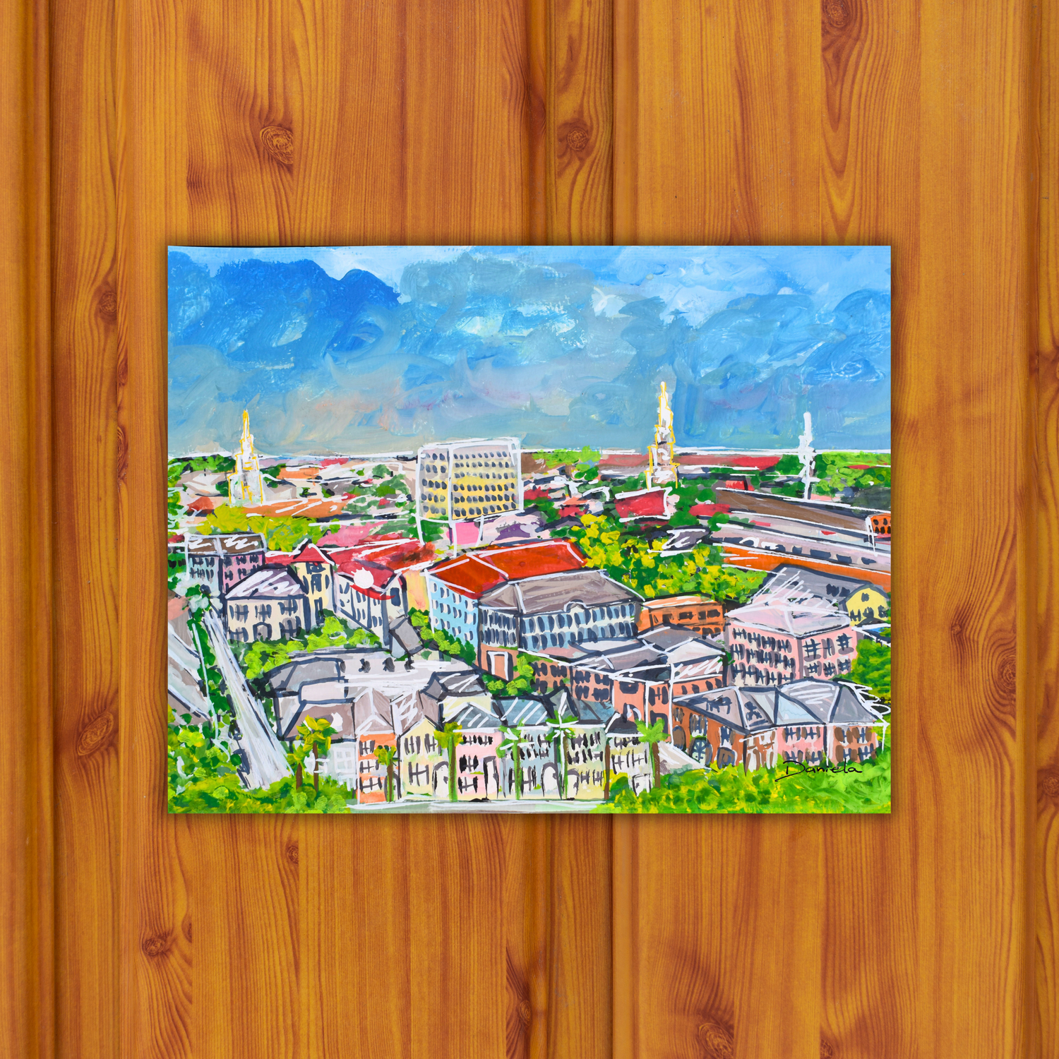 Charleston City Sticker waterproof quality vinyl matte