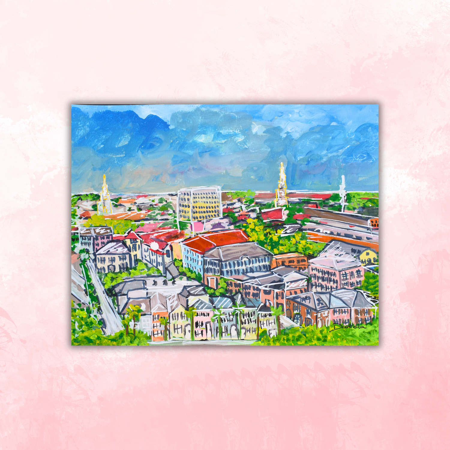 Charleston City Sticker waterproof quality vinyl matte