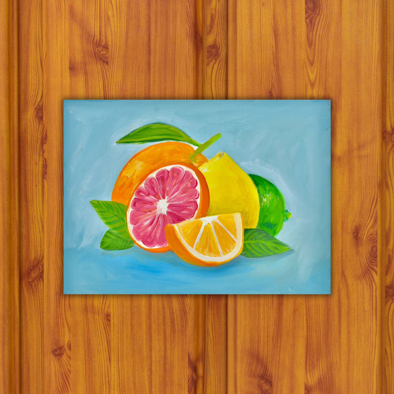 Fresh Fruit Sticker waterproof quality vinyl matte