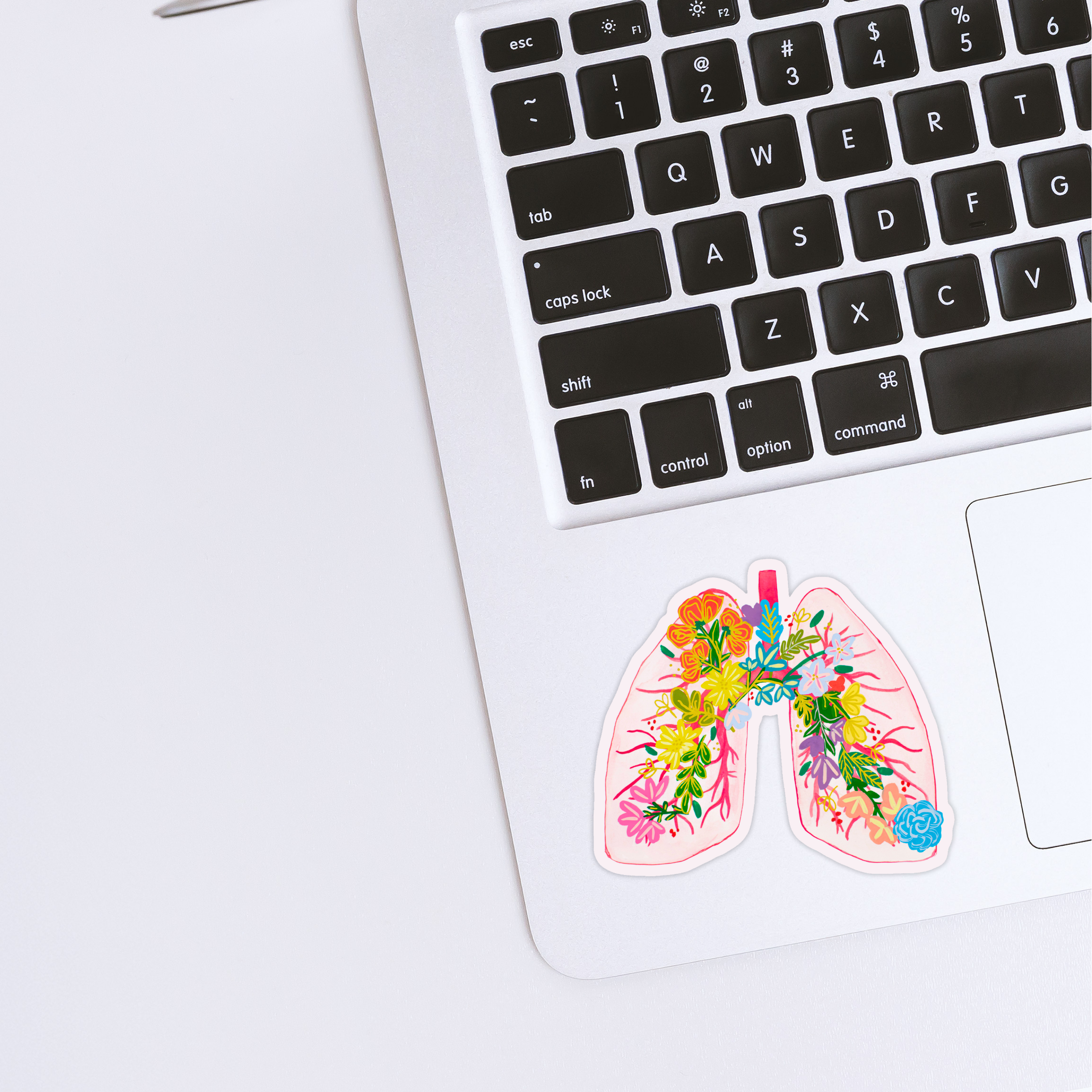 Lungs Sticker waterproof quality vinyl matte