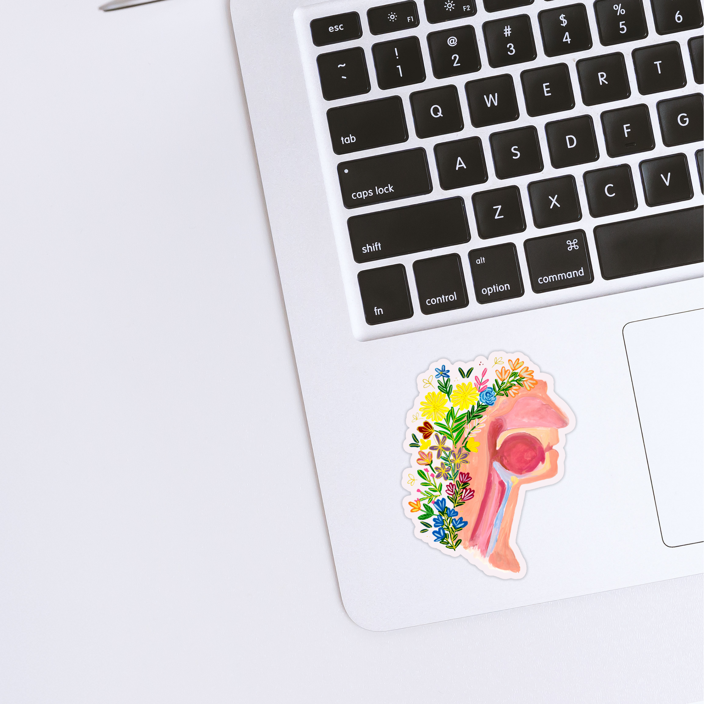 Throat sticker waterproof quality vinyl matte