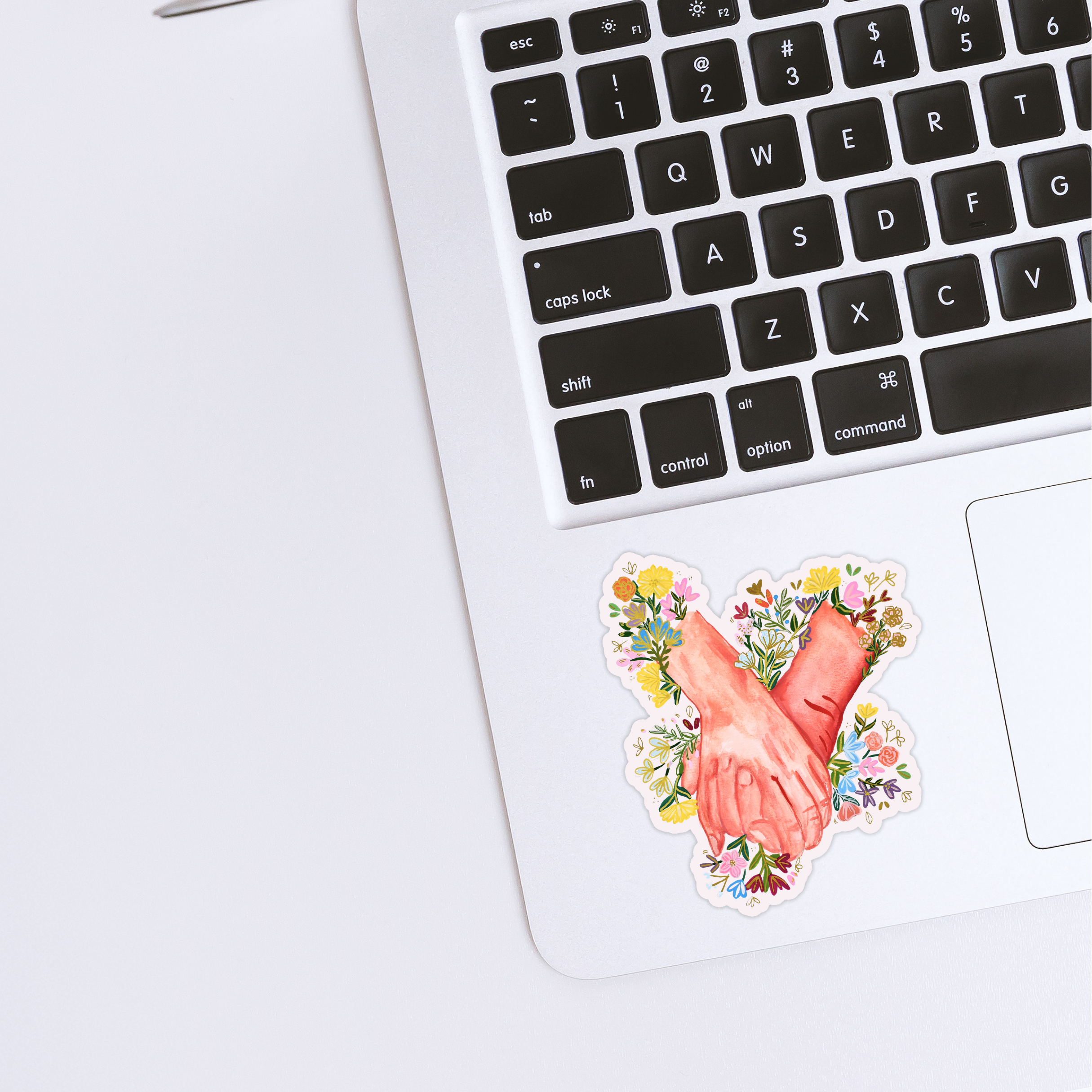 Hands Sticker waterproof quality vinyl matte