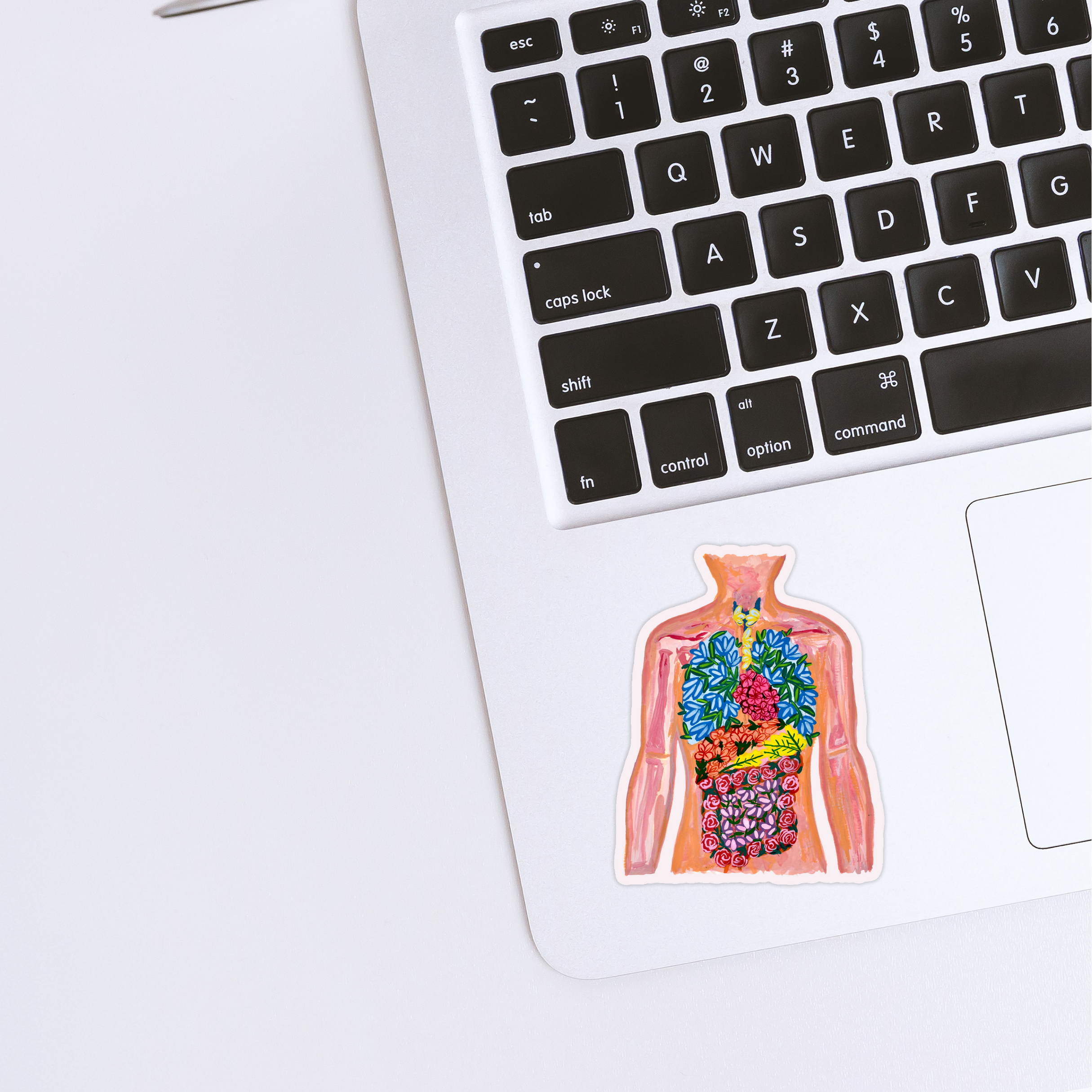 Human body sticker waterproof quality vinyl matte