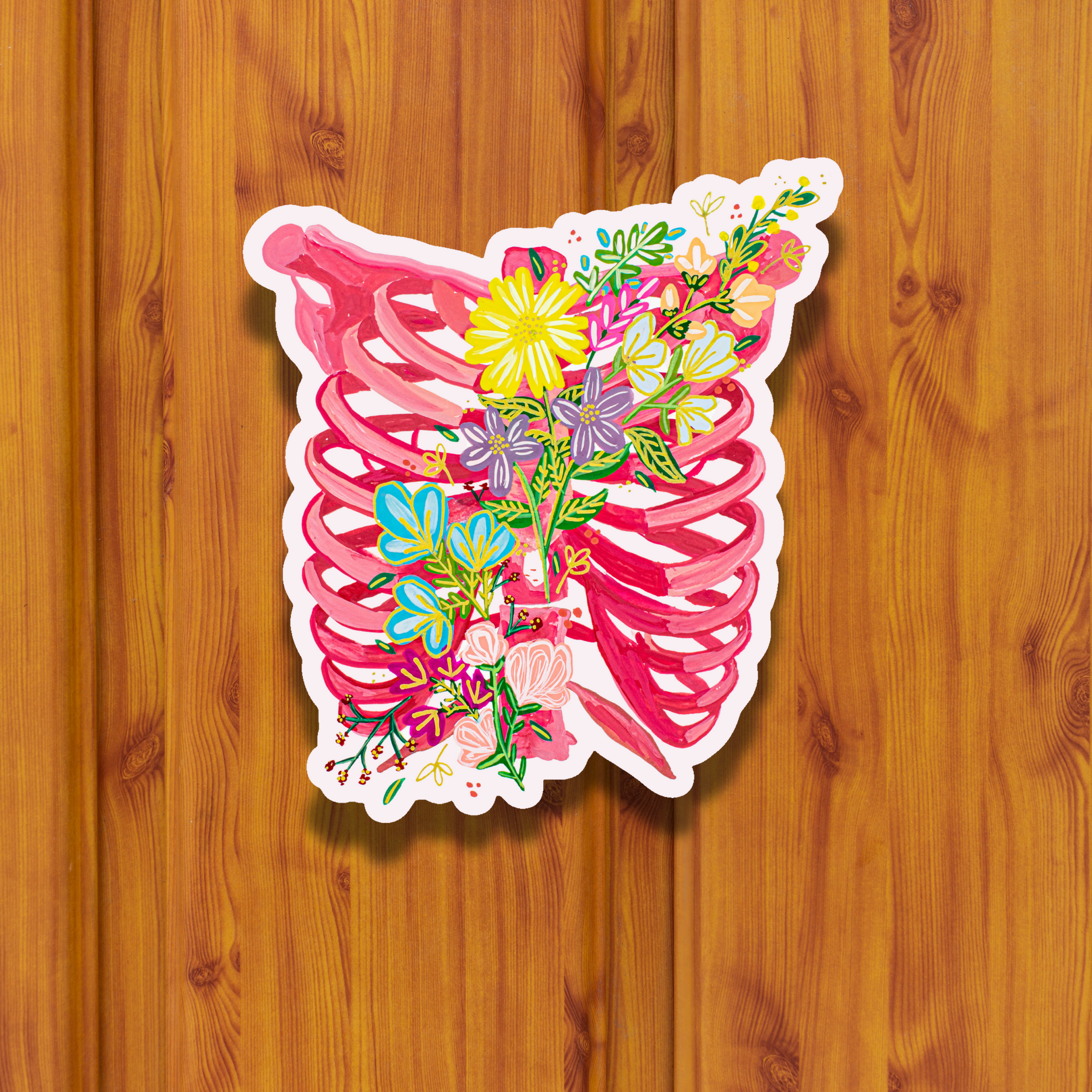 Thorax Sticker waterproof quality vinyl matte