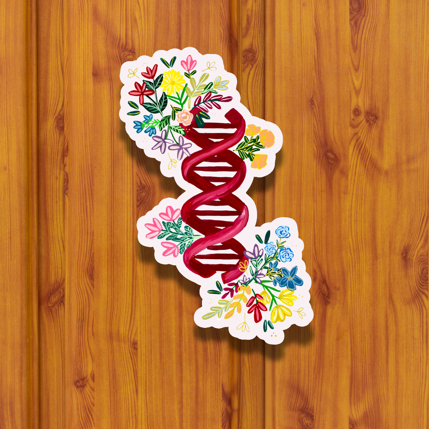 DNA Sticker waterproof quality vinyl matte