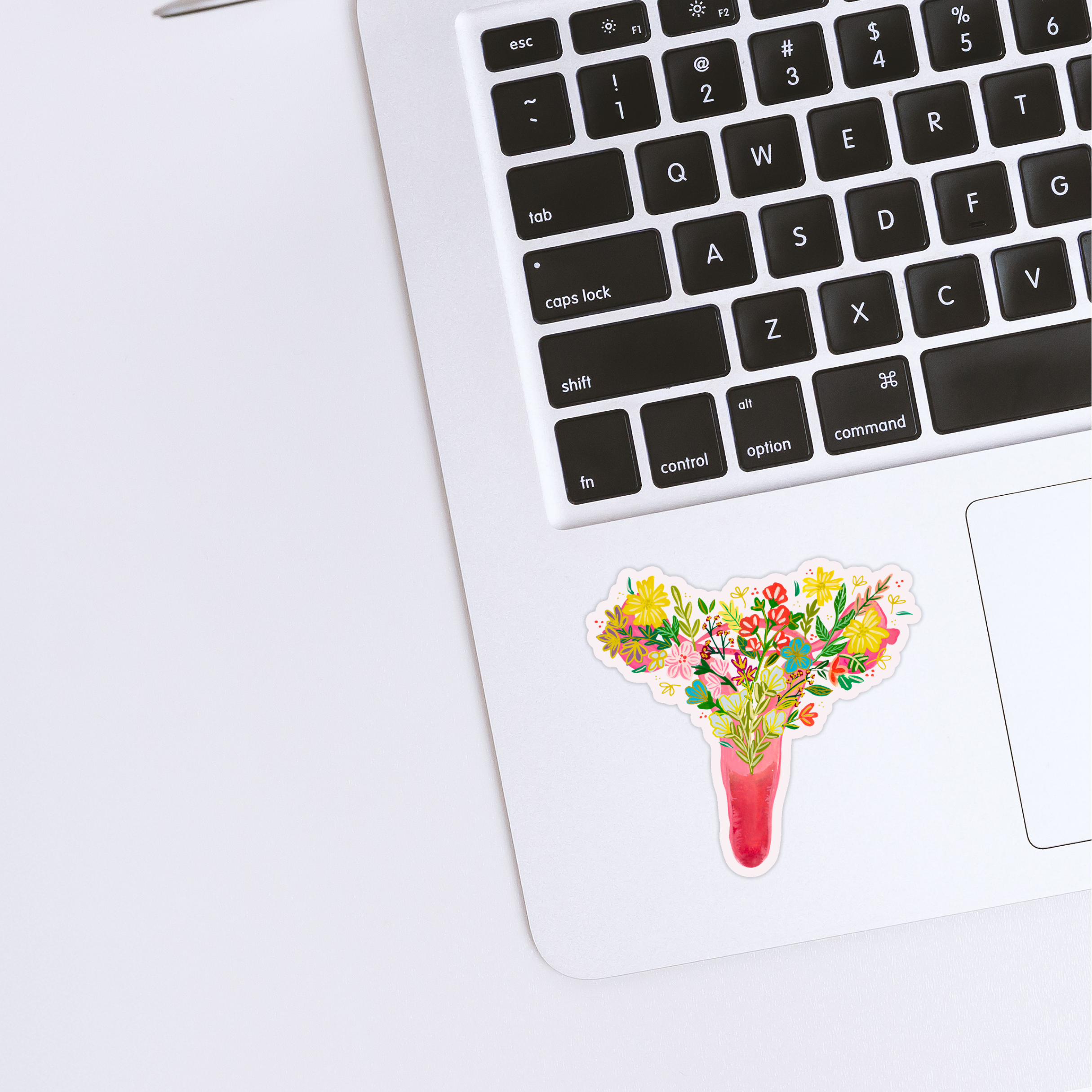 Uterus Sticker waterproof quality vinyl matte