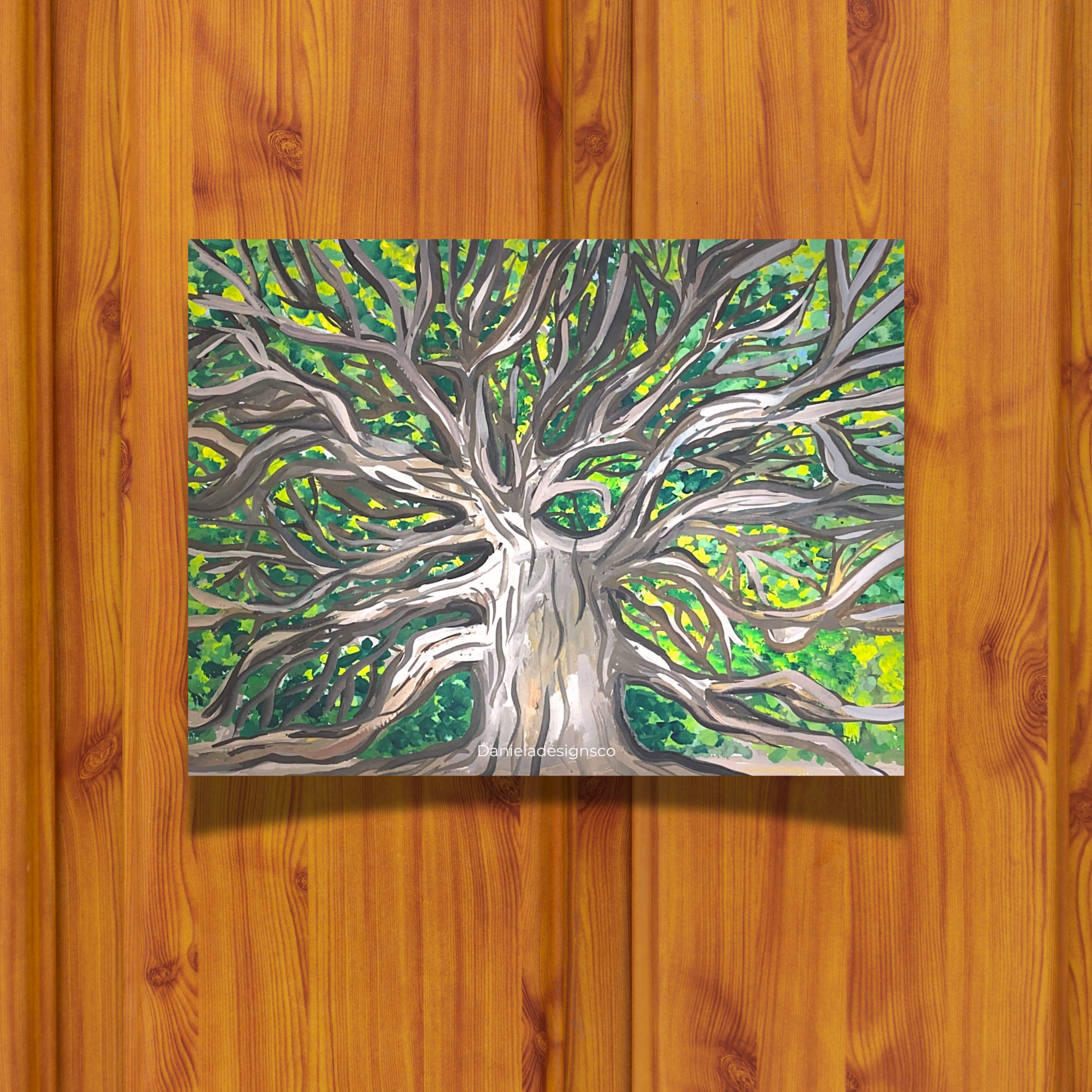 Angel Oak Tree Charleston Sticker waterproof quality vinyl matte