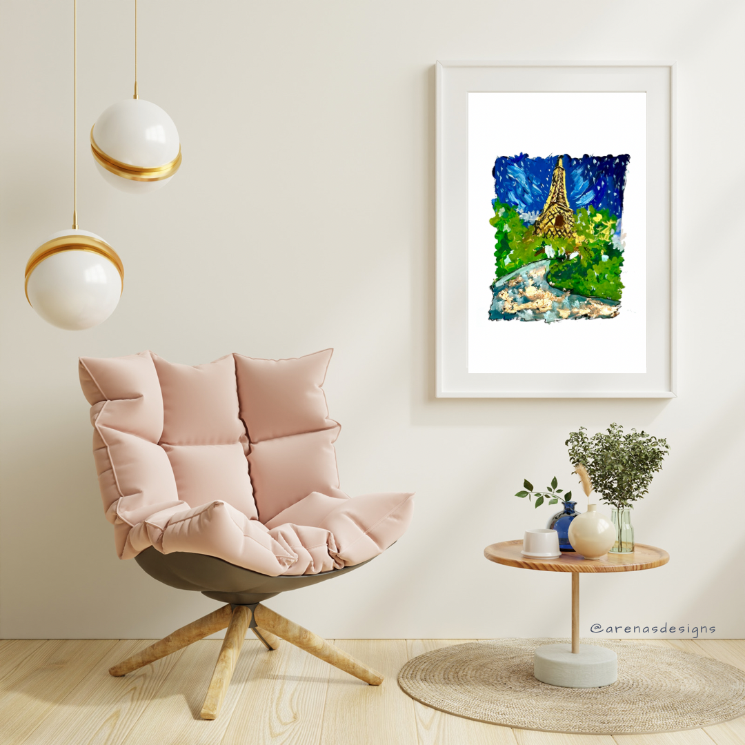 Paris Night 3 art print