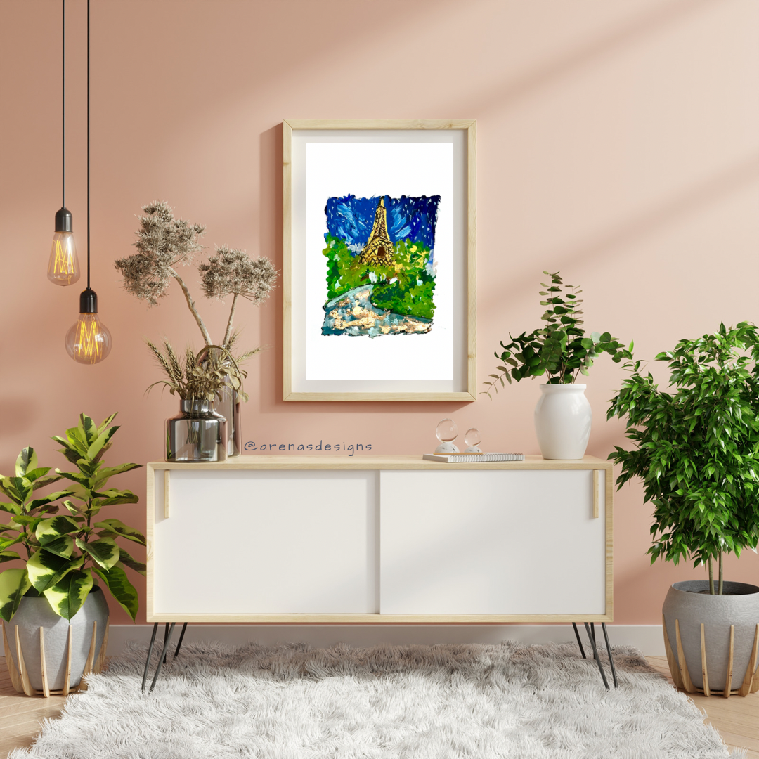 Paris Night 3 art print