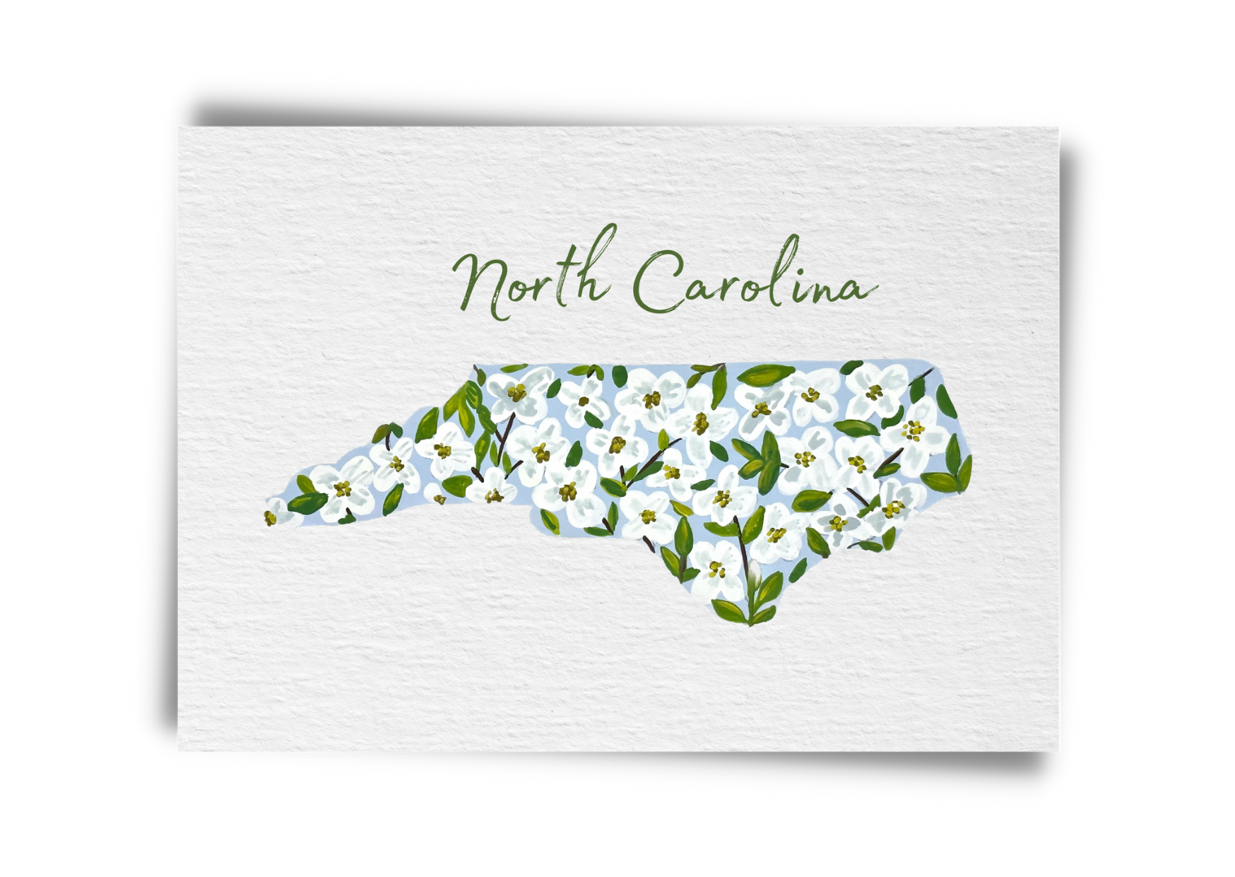 North Carolina State Flowers Postcard
