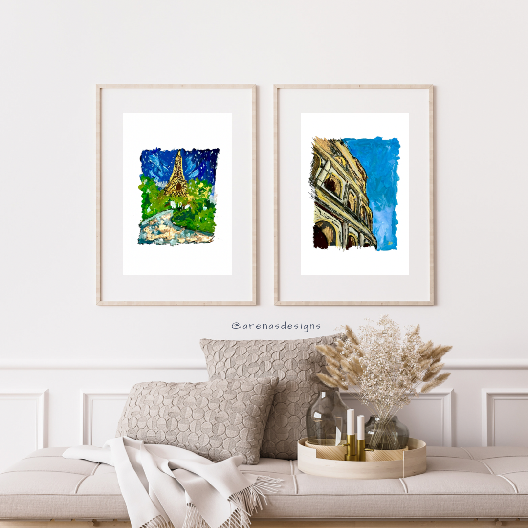 Paris Night 3 art print