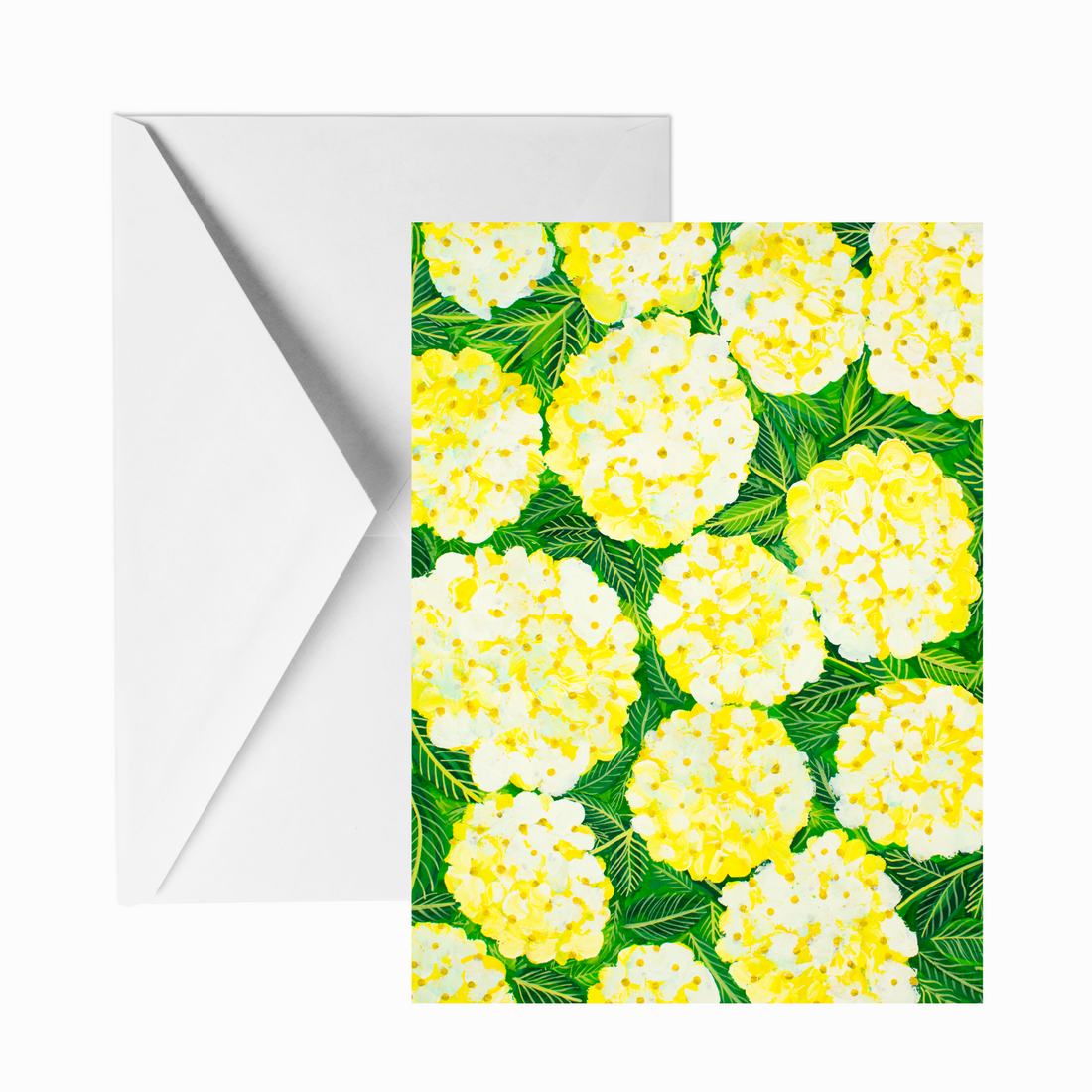 Hydrangeas Greeting Card