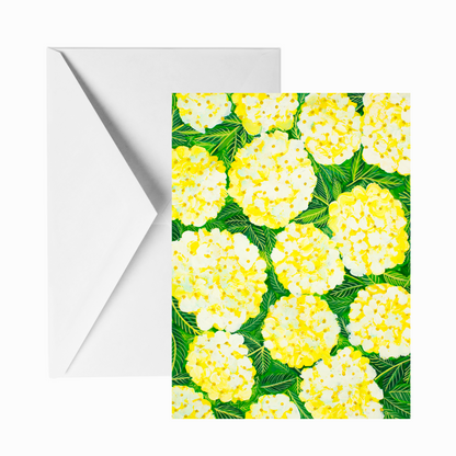 Hydrangeas Greeting Cards (6-designs)