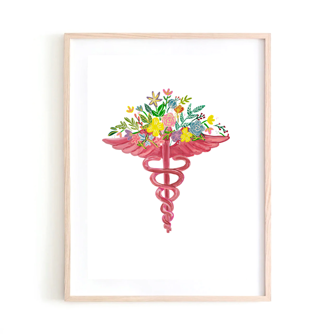 Medicine Symbol art print