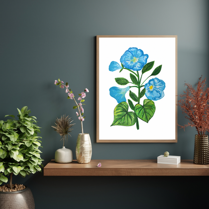 Morning Glory art print