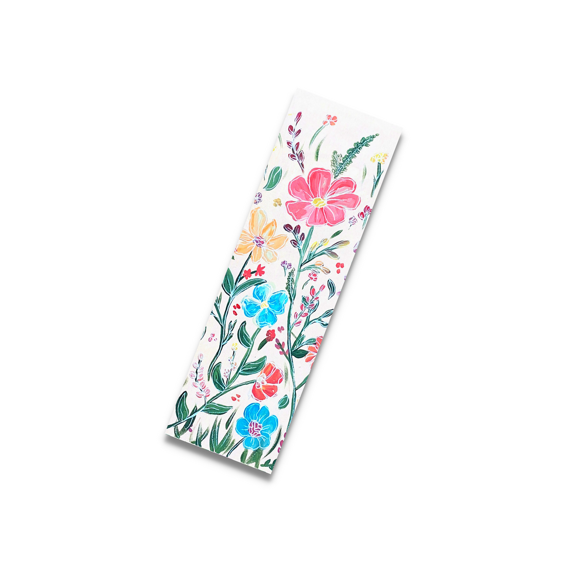 Flowers on Acrylic Bookmars