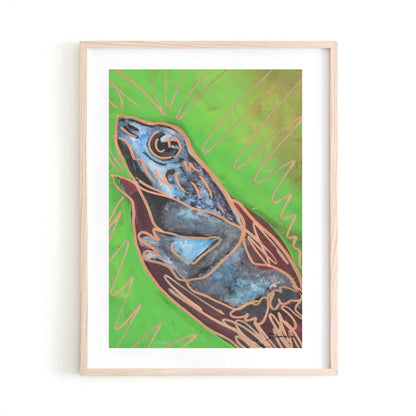 Frog Art Print