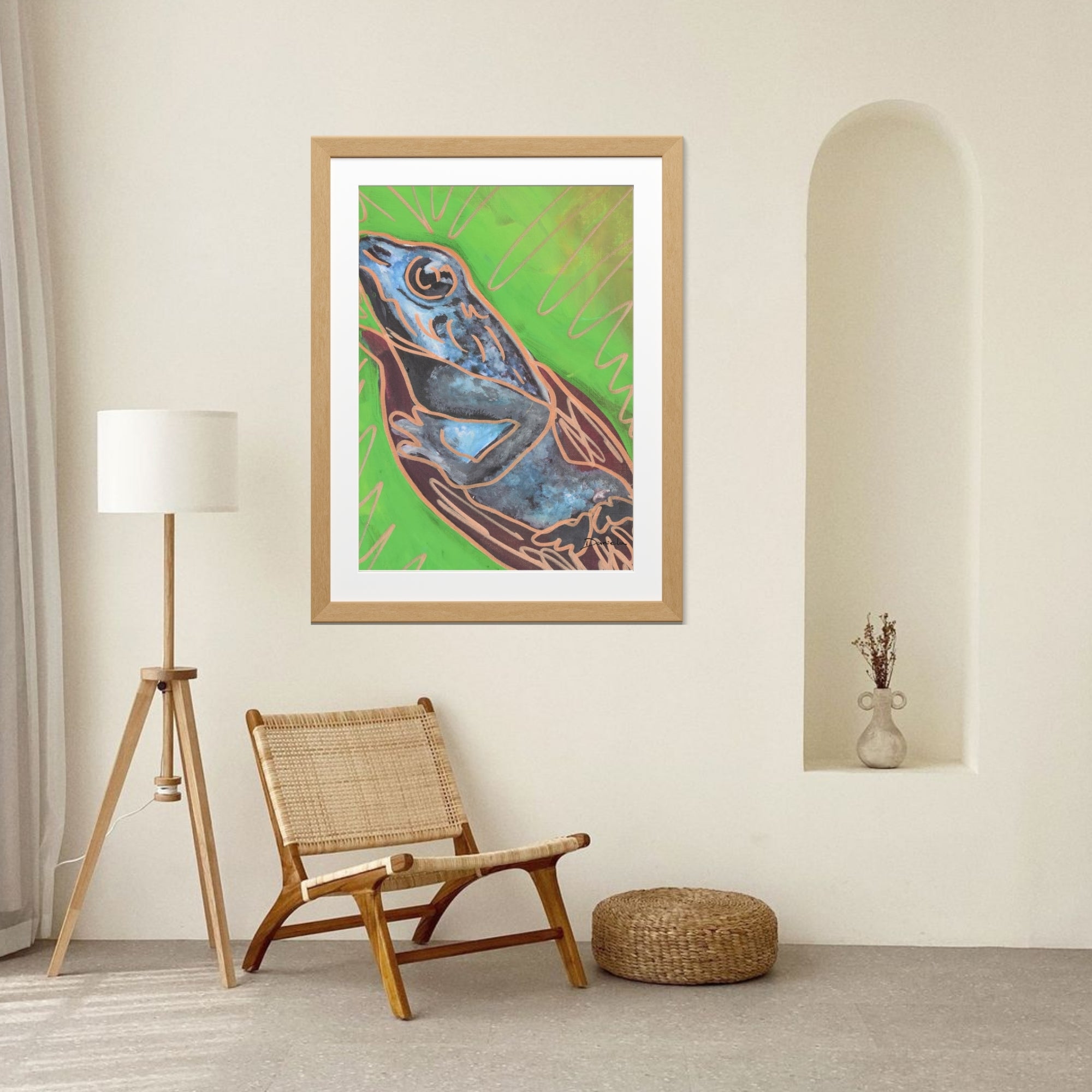 Frog Art Print