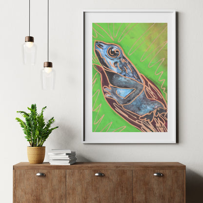 Frog Art Print