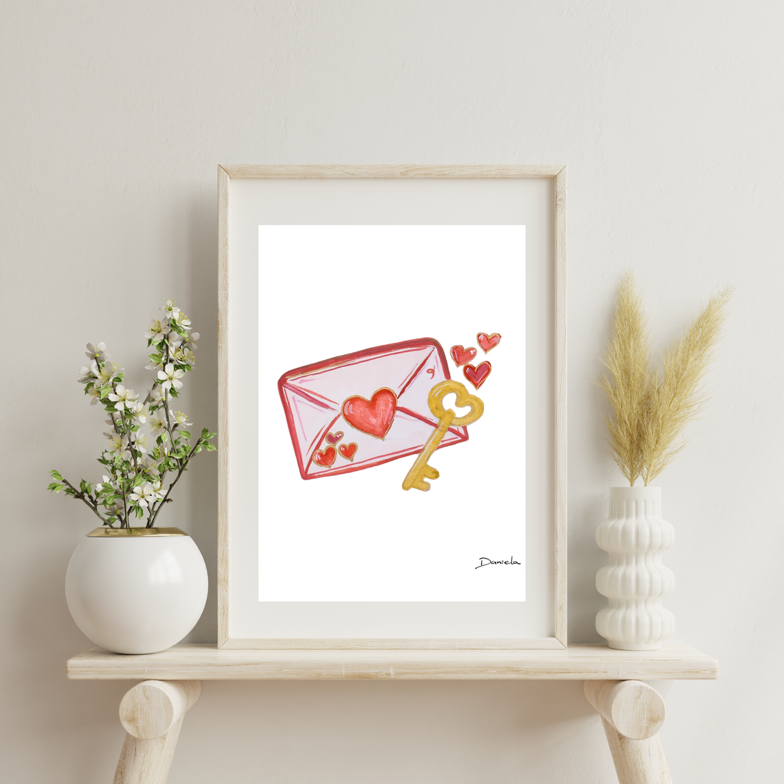 Love Letters Art Print