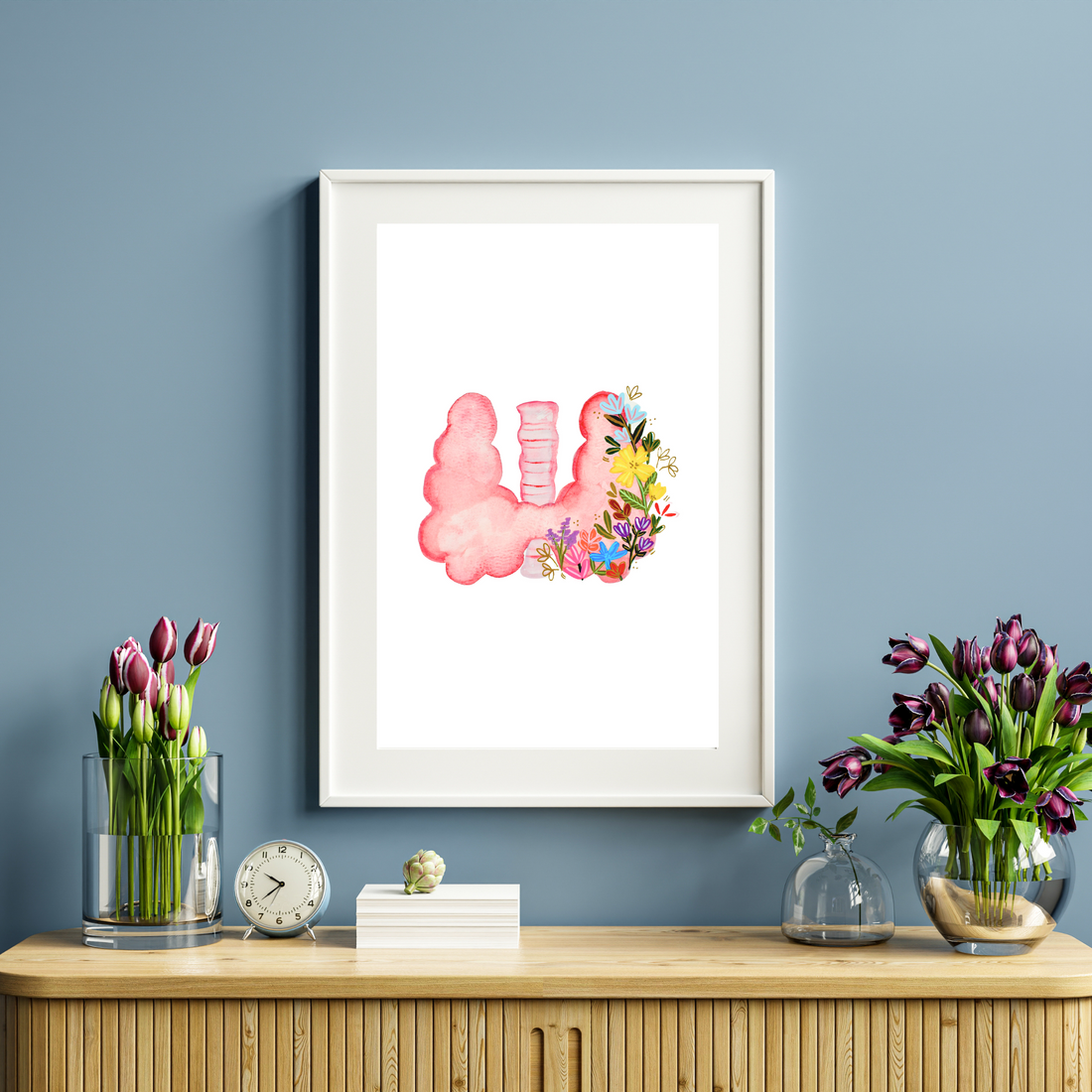 Thyroid art print