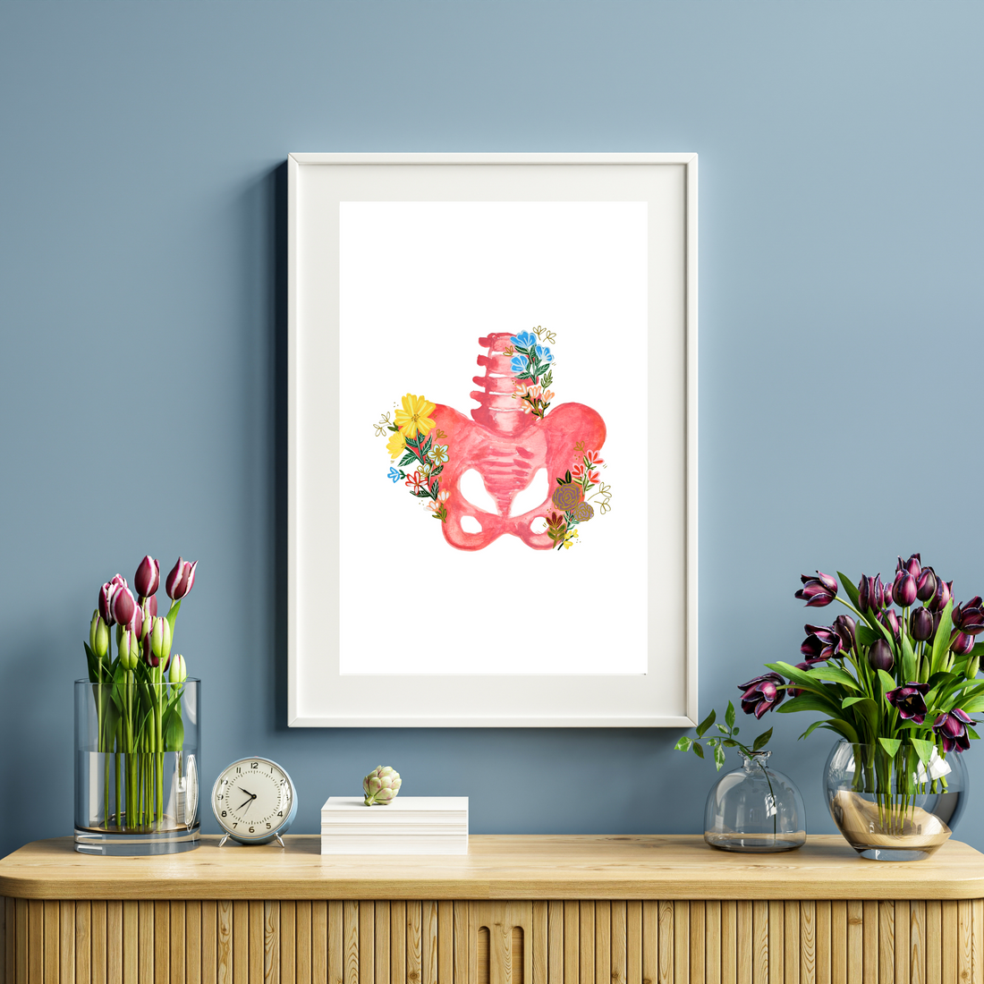 Pelvis art print