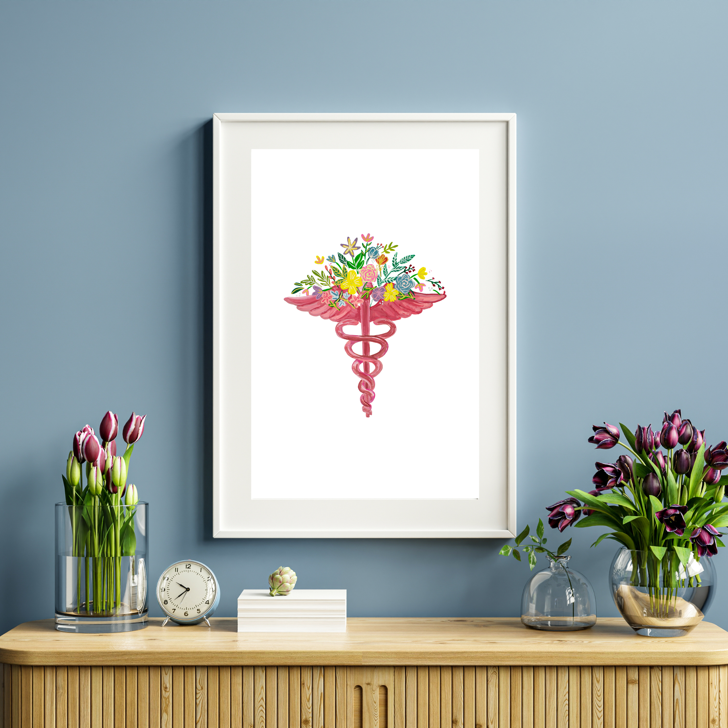 Medicine Symbol art print