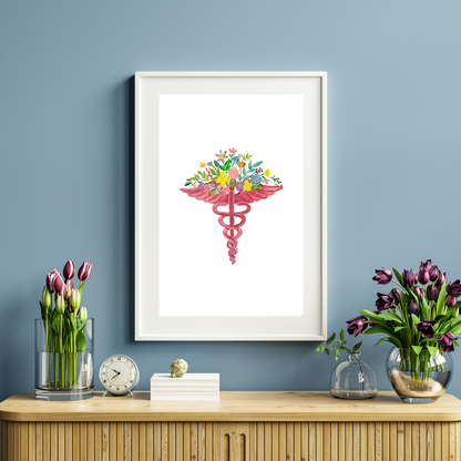 Medicine Symbol art print