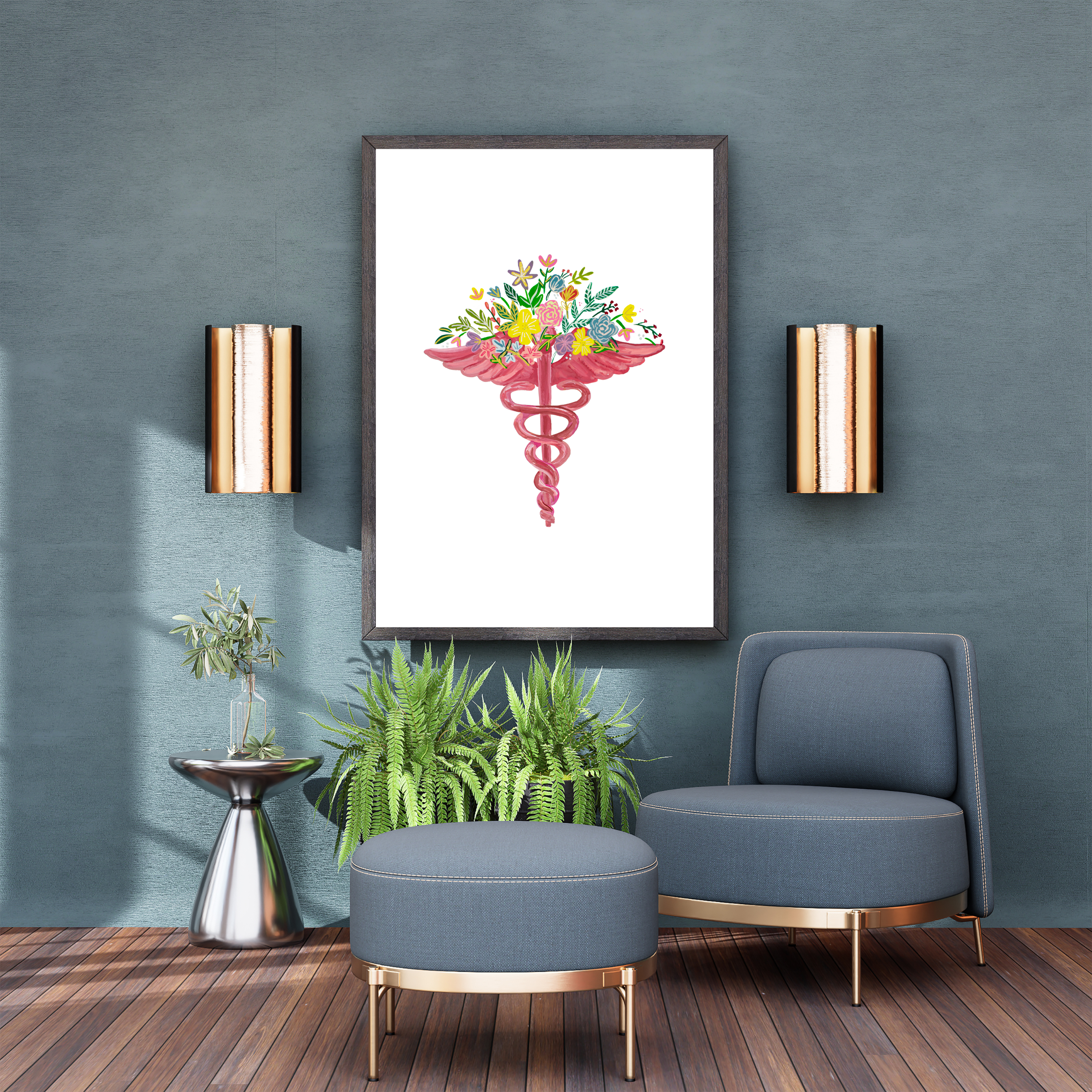 Medicine Symbol art print