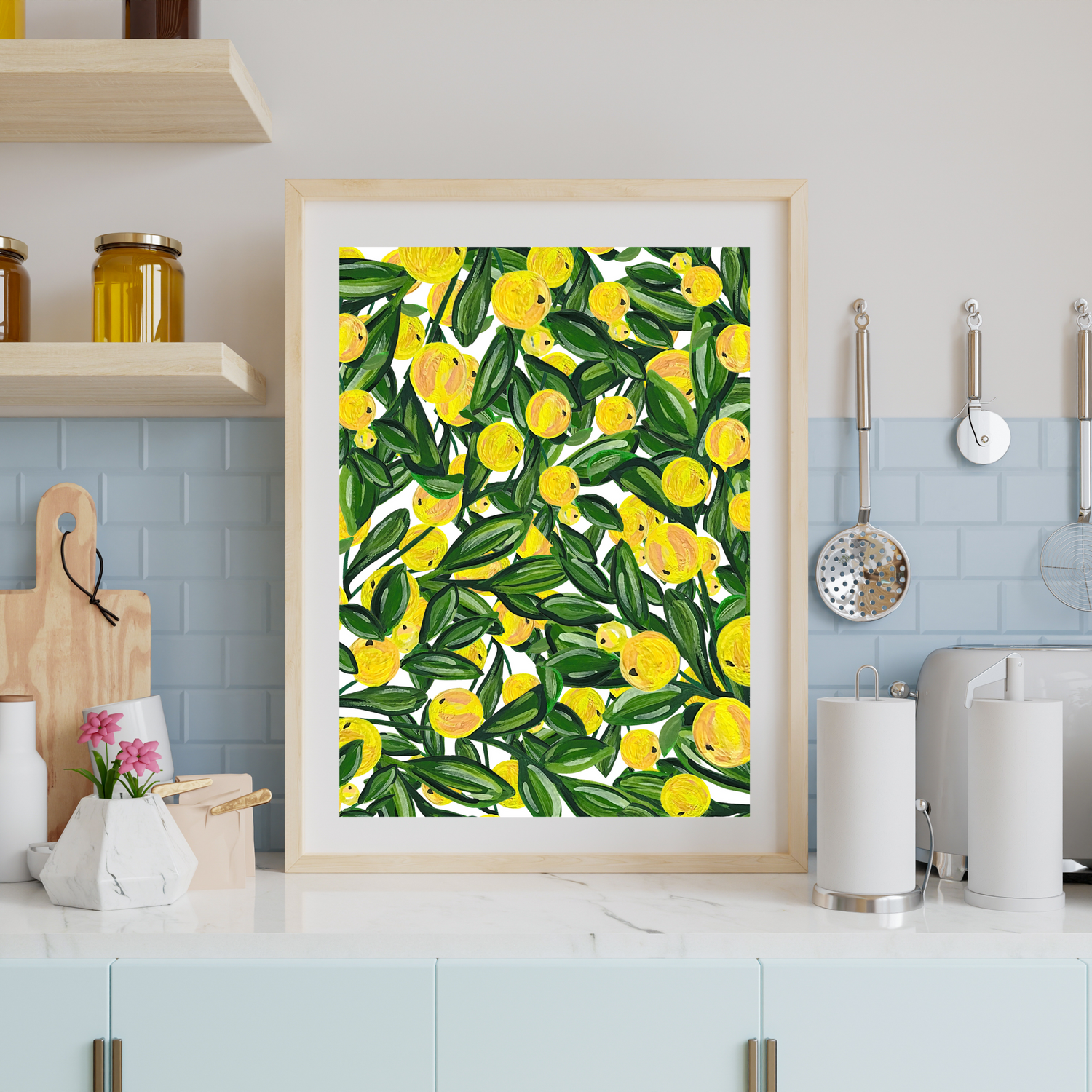 Lemons 2 art print