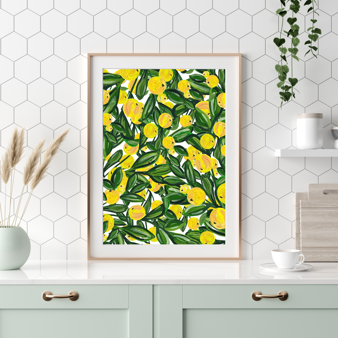 Lemons 2 art print