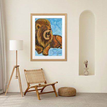 Lion Art Print