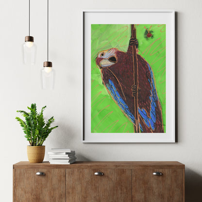 Macaw Art Print