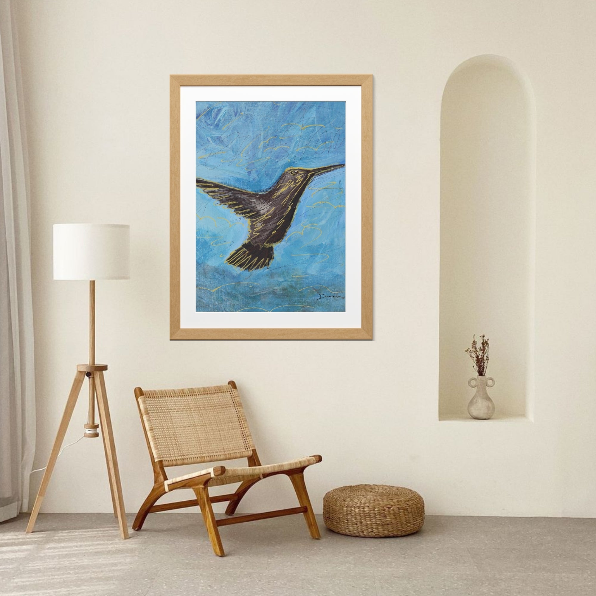Hummingbird Art Print