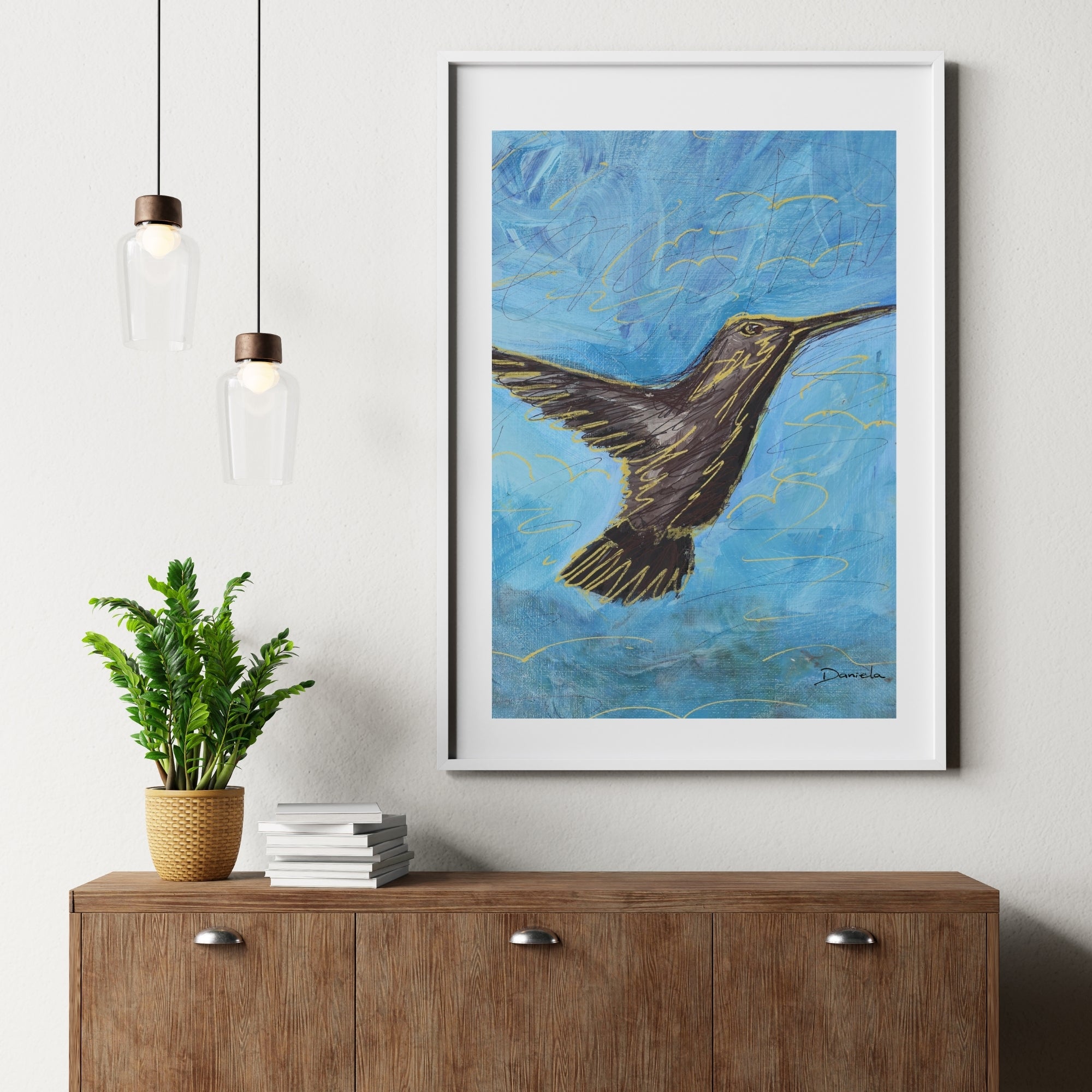 Hummingbird Art Print