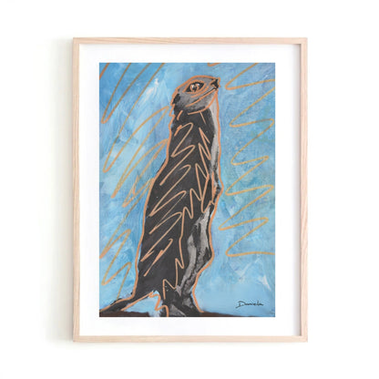 Otter Art Print
